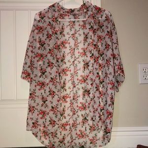 Floral kimono